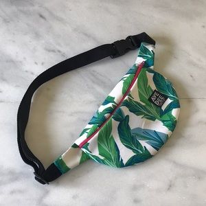 Tropical Print Fanny Pack